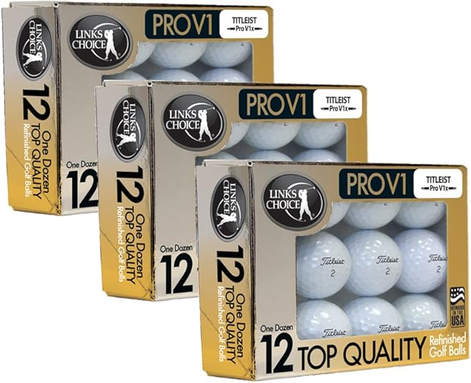 Titleist Pro V1 golf ball designed for tour-level performance for the budget golfer