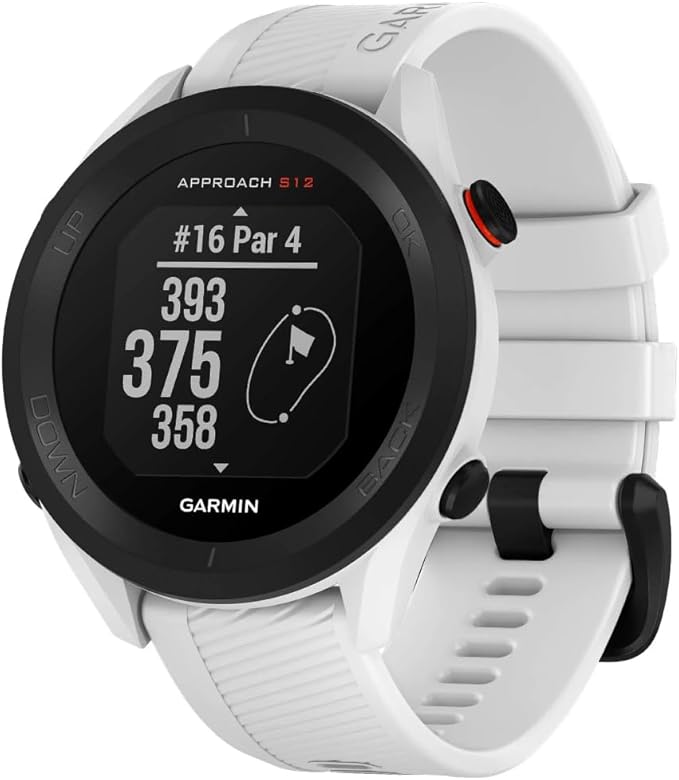 Garmin Approach S12 43mm MIP Black GPS (satellite)