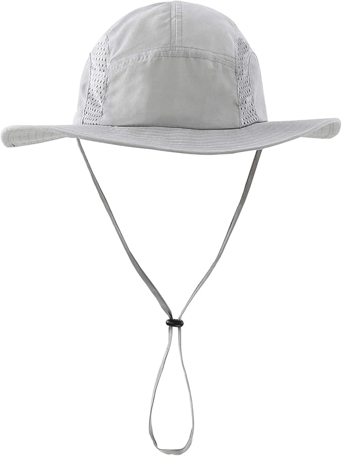 Home Prefer Men's Sun Hat UPF 50+ Wide Brim Bucket Hat UV Protection Fishing Hat