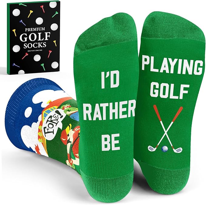 Christmas Golf Socks